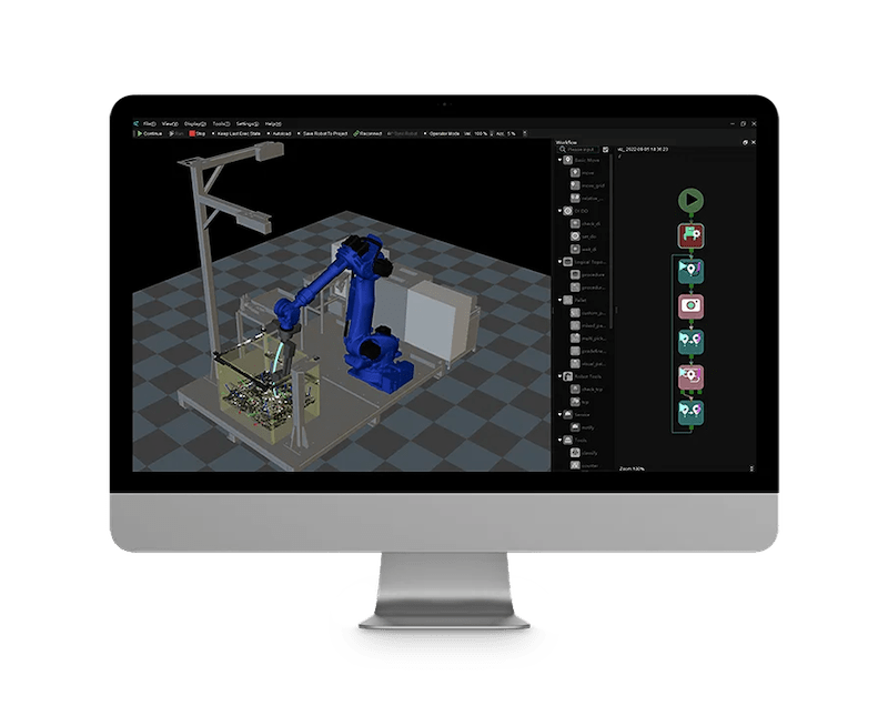Mech-Viz ロボット経路計画ソフトウェア